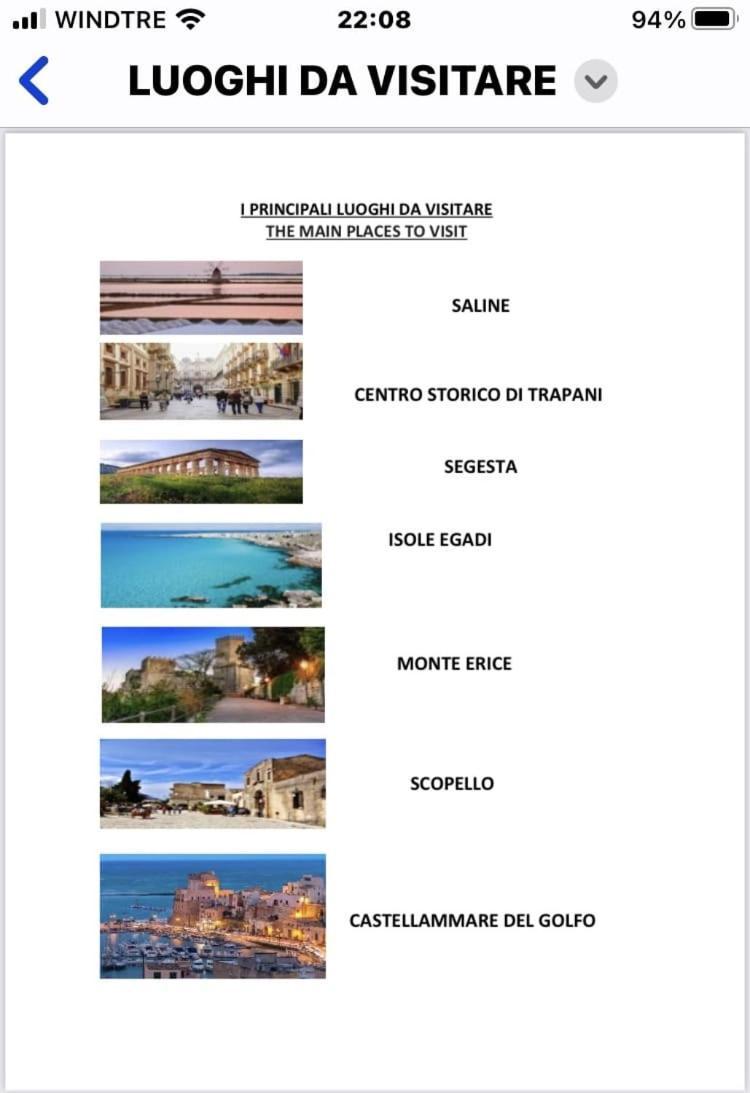 Erice Apartments Casa Santa  Dış mekan fotoğraf
